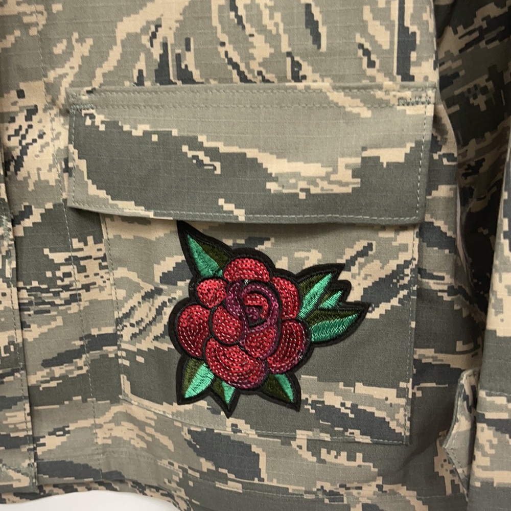 Air Force camouflage jacket Rolling Stones. - Picture 12 of 15